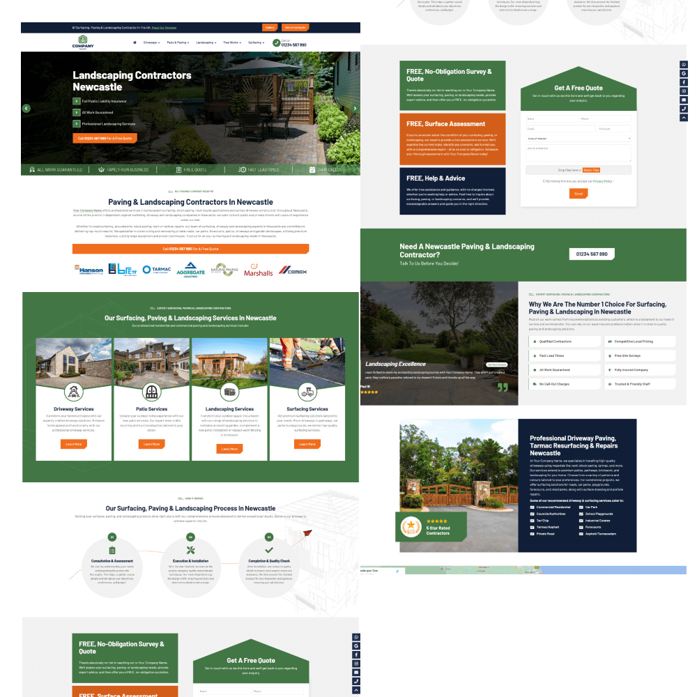 Southampton landscaper website